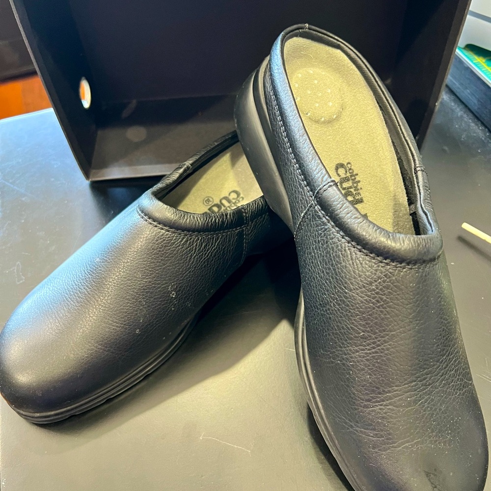 Professional Black Leather Men's Shoes